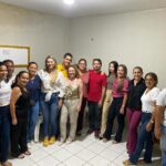 Prefeita Fernanda Marques se reúne com funcionários do CRAS de Luzilândia